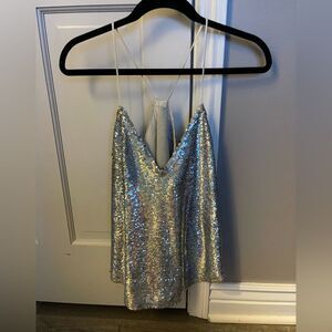 Iro tank size 36 (medium).  Like new worn once